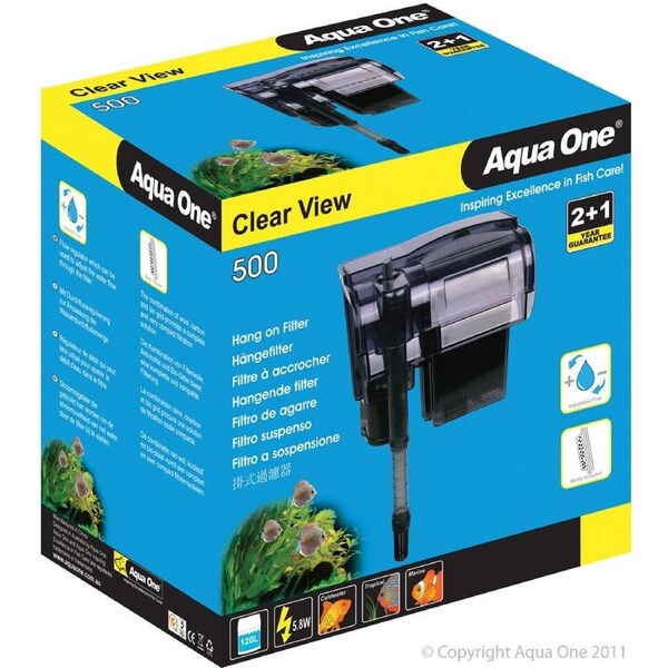 Aqua One ClearView 500 Hang On Filter (29028)