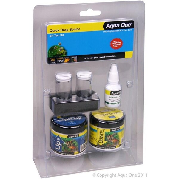 Aqua One Quick Drop Test Kit - ph 6 to 7.8 Senior Test (92001)