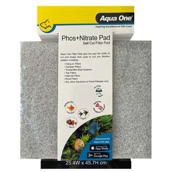 Aqua One Phos + Nitrate Pad - Self Cut Filter Pad (10457)