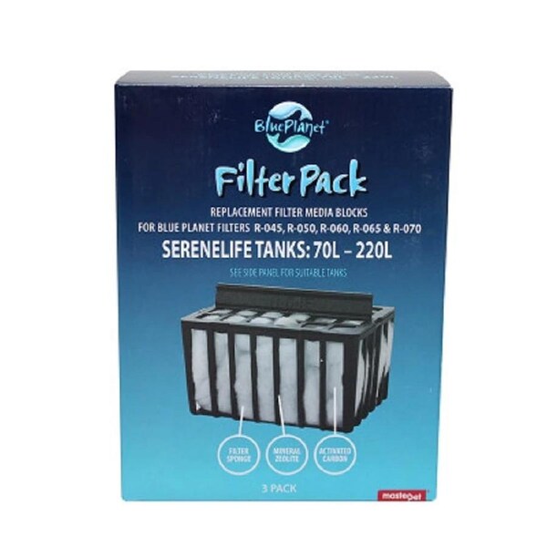 Blue Planet Filter Media for Atlantis/Vista/Paradiso 3pk (EG764)
