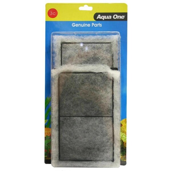 Aqua One AquaStyle 620/620T & AquaMode 900 Carbon Cartridge 3c BULK BUY 5pk