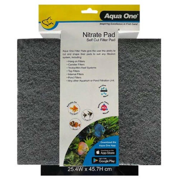 Aqua One Nitrate Pad - Self Cut Filter Pad (10456)