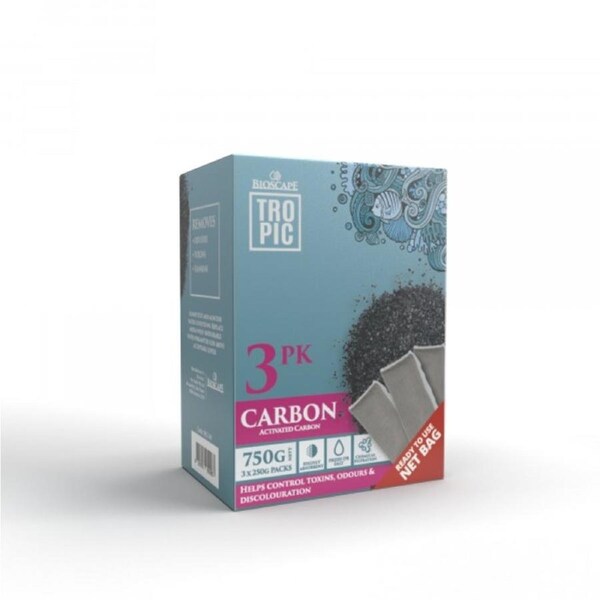 Bioscape Premium Carbon Pouches 750gm 3 x 250gm (BIS148)