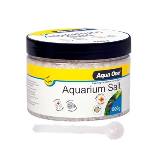 Aqua One Aquarium Rock Salt 500g (92074)