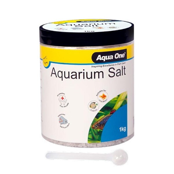 Aqua One Aquarium Rock Salt 1kg (92075)
