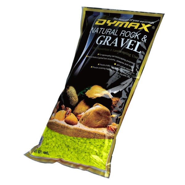 Dymax Coloured Gravel Lime Yellow - 8Kg (DM346)