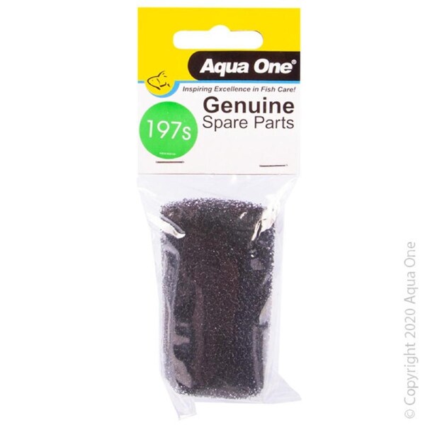 Aqua One HFX 100, 150, 200 Sponge Intake 197s (25197s)