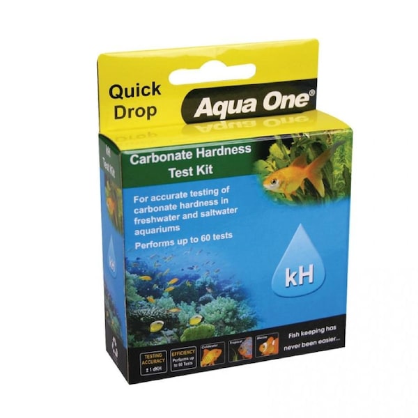 Aqua One QuickDrop Carbonate Hardness KH Test Kit (92057)
