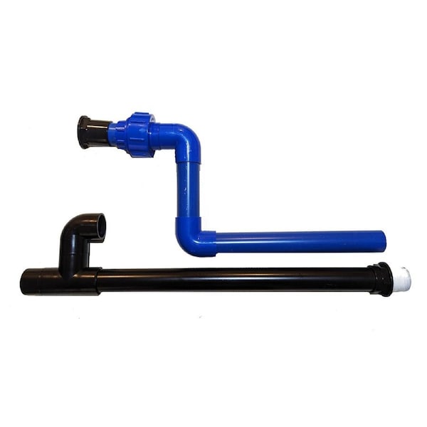 Aqua One AquaReef Series 2 195 Drain Pipe Set 40mm (53440-DS)