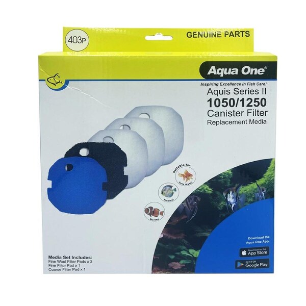 Aqua One Aquis Series II 1050/1250 Media Set 403P (25403P)