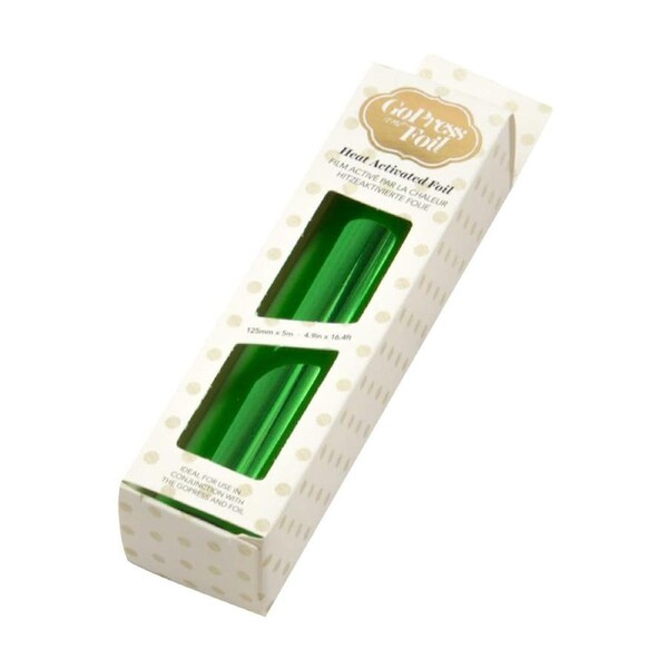 Christmas Green (Mirror Finish) Heat Activated Foil CO725689