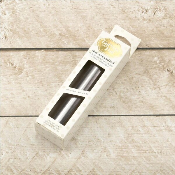 Grey (Dark Mirror Finish) Heat Activated Foil CO726039