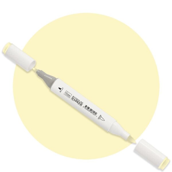 Baby Yellow Twin Tip Alcohol Ink Marker (COAP917)
