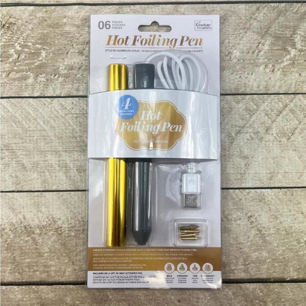 Hot Foiling Pen with 4 tips CO728736