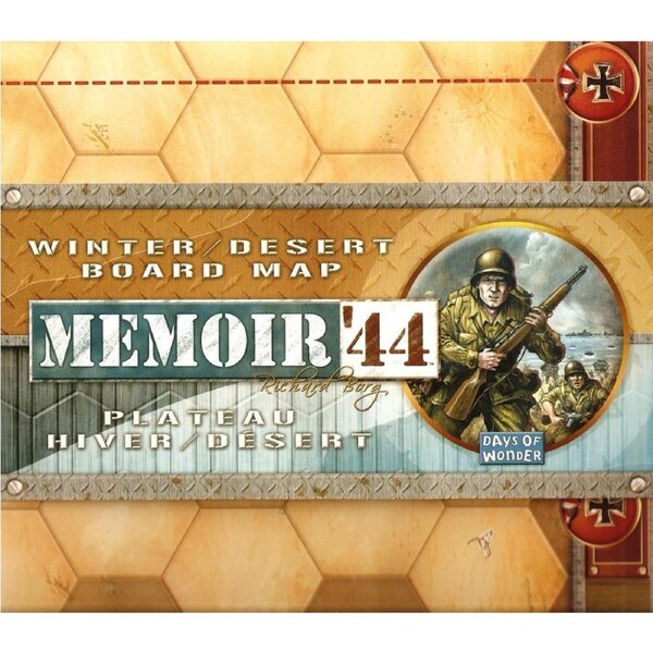 Memoir 44: Winter/Desert Board Map