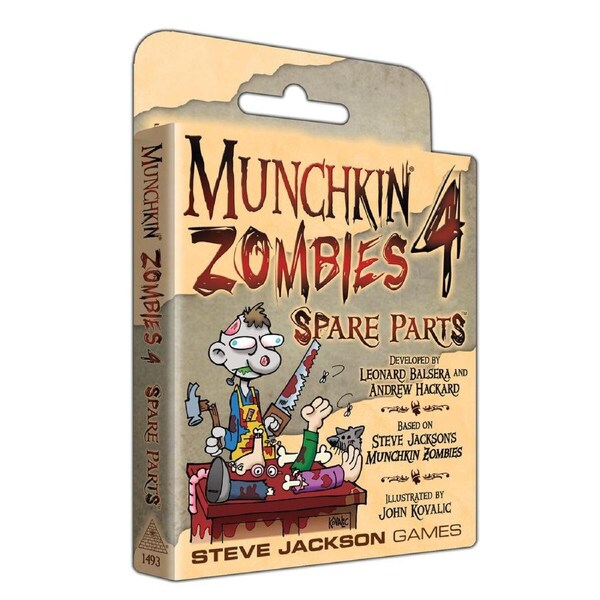 Munchkin Zombies 4 Spare Parts