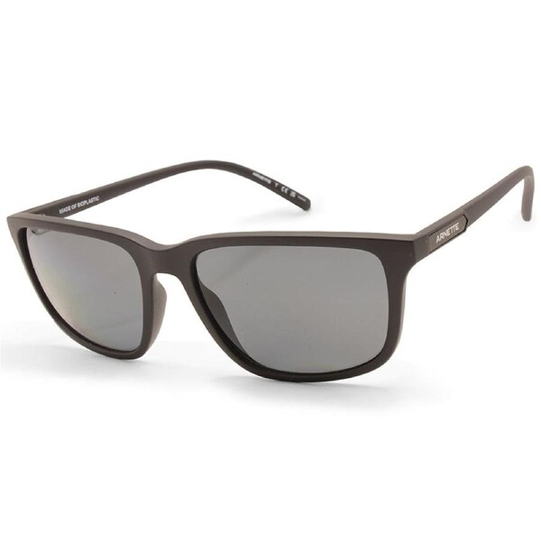 Arnette Pirx Matte Black/Grey Polarised Unisex Sunglasses AN4288 275881