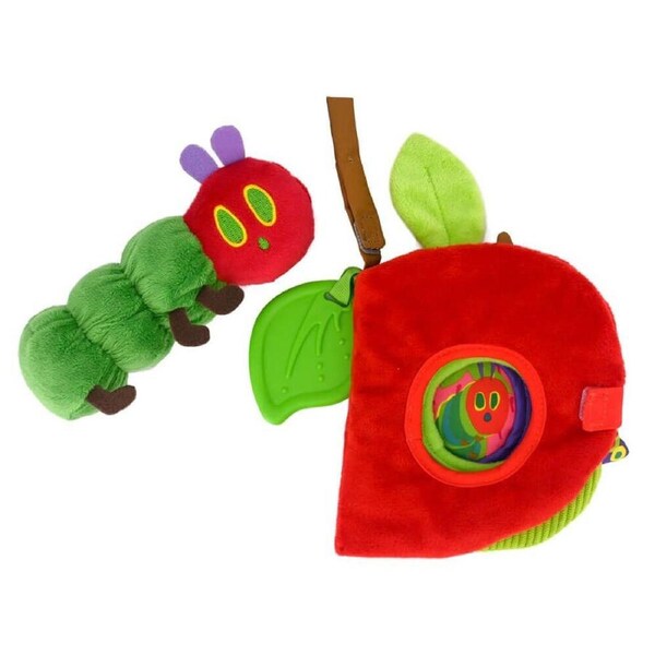 The Very Hungry Caterpillar Storytime Apple & Caterpillar Plush Set