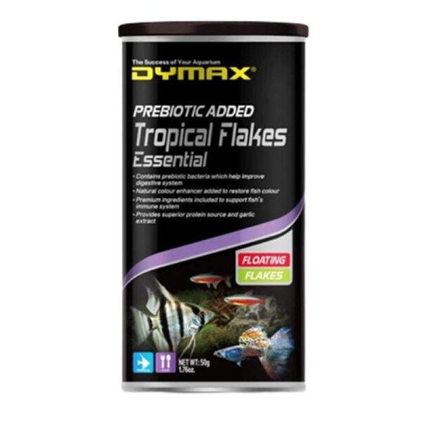 Dymax Tropical Essential Floating Flakes 50g (DM464)