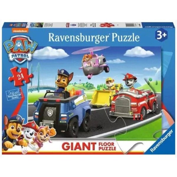 Ravensburger Puzzle 24pc - Paw Patrol Giant Floor Puzzle