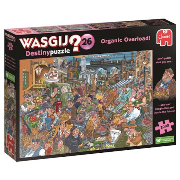 Wasgij? Puzzle 1000pc - Destiny 26 - Organic Overload!