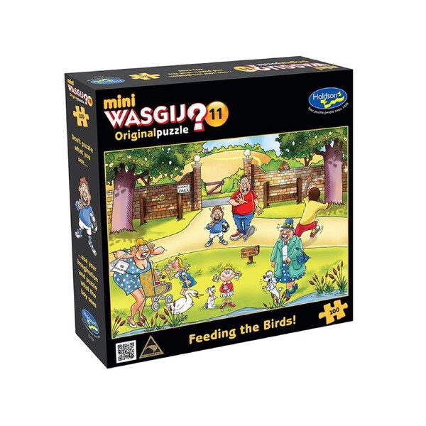 Wasgij? Puzzle 100pc Mini - Original 11 - Feeding the Birds!