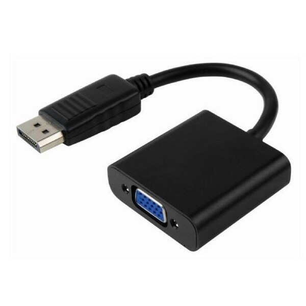 [GC-DPVGA-2] 8ware 20cm DisplayPort DP to VGA Adapter Converter Cable Male to Female - Black