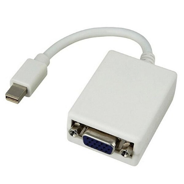 [GC-MDPVGA] 8ware 20cm Mini DisplayPort DP 20-pin to VGA 15-pin Male to Female Adapter Cable