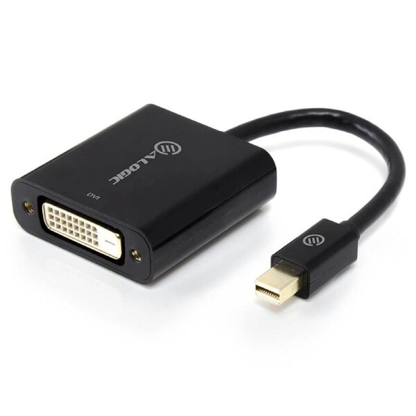 [MDP-DVBK-ACO] Alogic 20cm Mini DisplayPort to DVI Adapter Male to Female Elements
