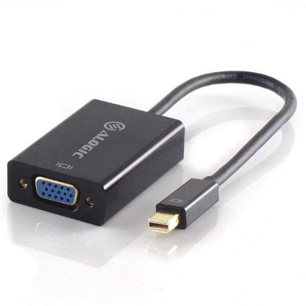 [MDP-VGBK-ADP] Alogic 15cm Mini DisplayPort to VGA Adapter Male to Female Black