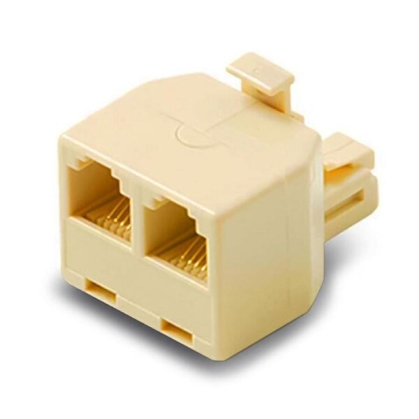 [RJ12MSR] Alogic RJ12 Modular Line Splitter Split a Single to RJ12 Output to 2 Outputs