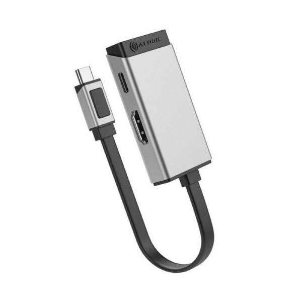 [ULCHDPD-SGR] Alogic Magforce DUO 2-IN-1 Adapter USB-C to HDMI + 100W Power Delivery