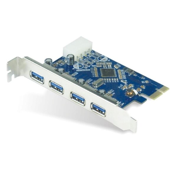 [AT-U3PCICARD] Astrotek 4 Ports USB 3.0 Hub PCIe PCI Express Add-on Card Adapter 5Gbps