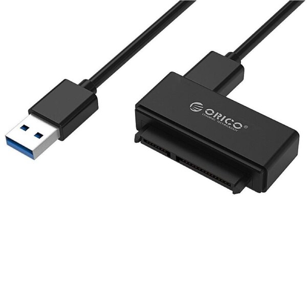 [21UTS-BK] Orico USB 3.0 to 2.5 Inch SATA 22Pin SSD HDD Hard Drive Converter Adapter Cable