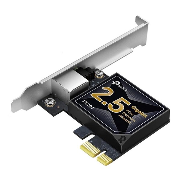 [TX201] 2.5 Gigabit PCI Express Network Adapter Low-Profile & Full-Height