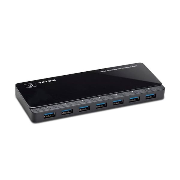 [UH720] 7 Port USB 3.0 Hub Powered with 2 Charging Ports PC Laptop Mac