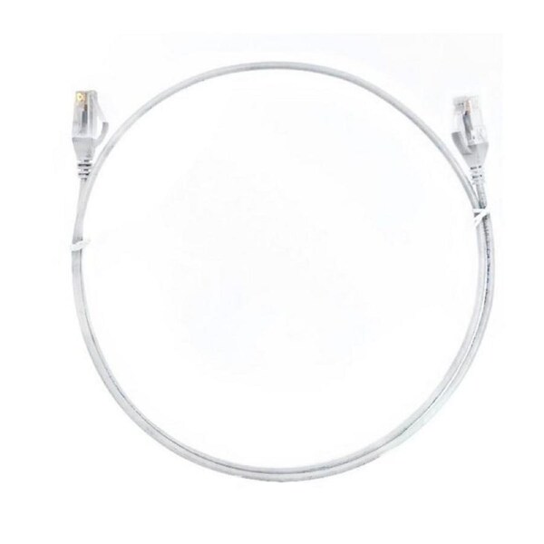 [CAT6THINWH-5M] 8ware 5m/500cm White CAT6 Ultra Thin Slim Cable RJ45 Ethernet UTP Patch Cord