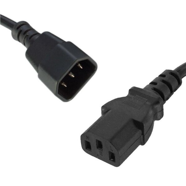 [RC-3080] 8ware 1.8m Power Cable Extension IEC-C14 to IEC-C13 Male to Female