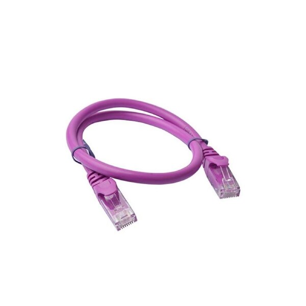 [PL6A-0.25PUR] 8ware 25cm Purple Premium CAT6A Ethernet Cable up to 10Gbps, Snagless Protection