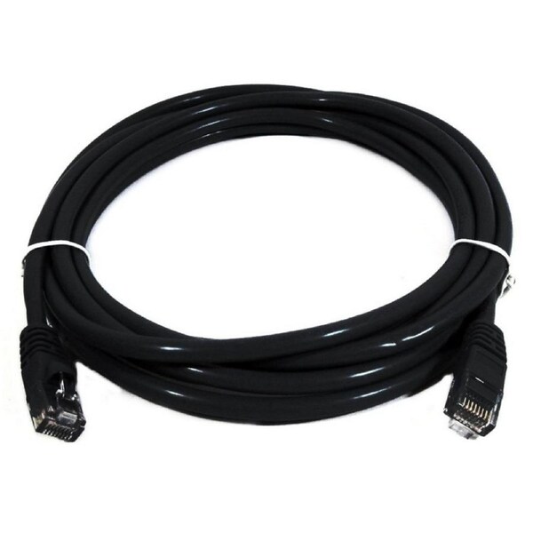 [PL6A-3BLK] 8ware 3m Black Premium Snagless CAT6A Ethernet Cable, Speed up to 10Gbps
