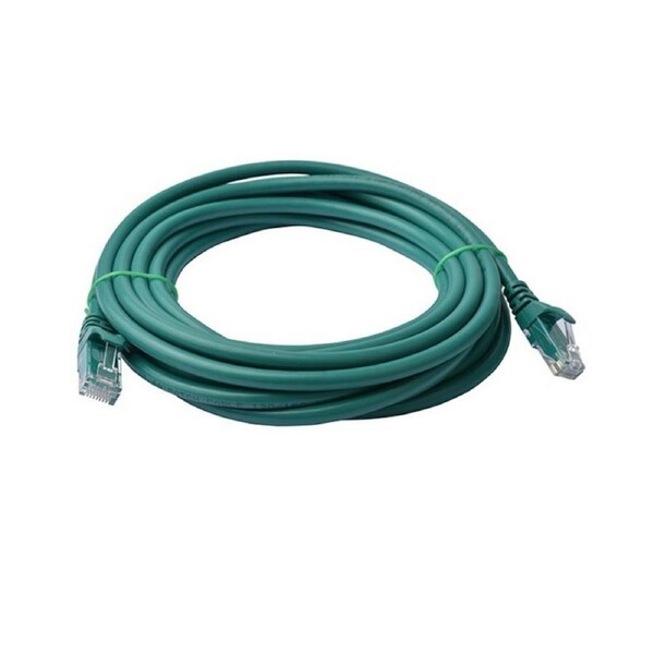 [PL6A-7GRN] 8ware 7m Green Premium Snagless CAT6A Ethernet Cable, Speed up to 10Gbps