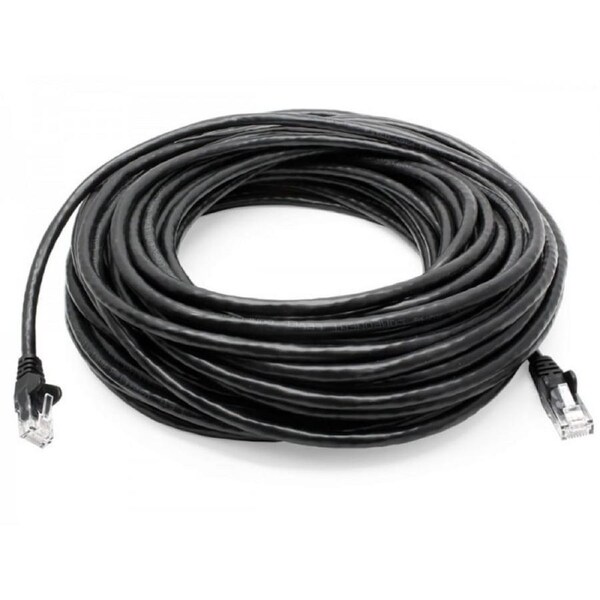 [PL6A-40BLK] 8ware 40m Black Premium Snagless CAT6A Ethernet Cable, Speed up to 10Gbps