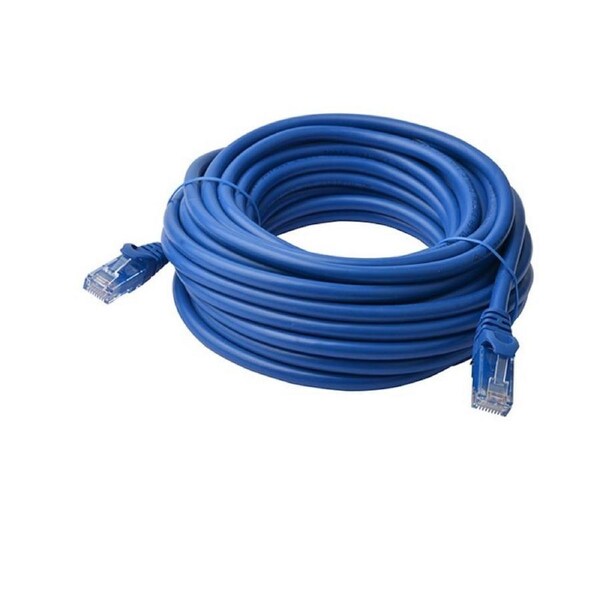 [PL6A-40BLU] 8ware 40m Blue Premium Snagless CAT6A Ethernet Cable, Speed up to 10Gbps