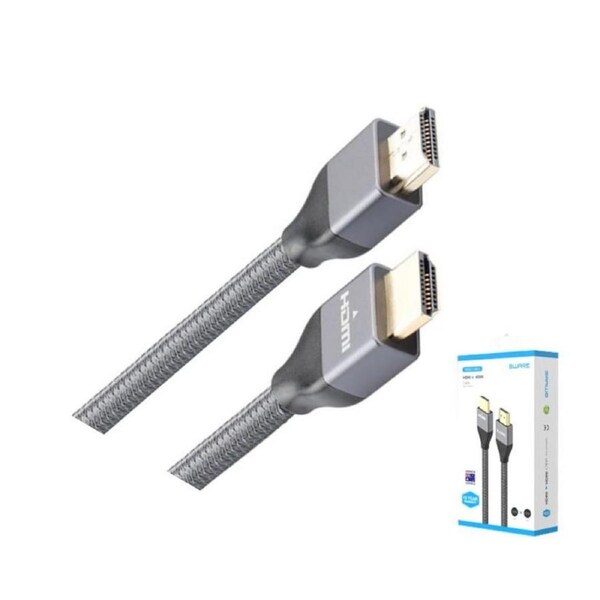 [HDMI2R1] 8ware 1m Premium HDMI 2.0 Cable, 19 pins Male to Male UHD 4K HDR 30AWG
