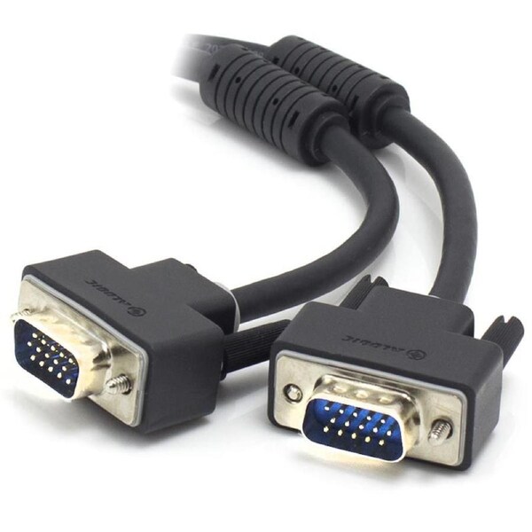 [VGA-MM-15] Alogic 15m VGA SVGA Shielded Monitor Cable With Filter Male to Male