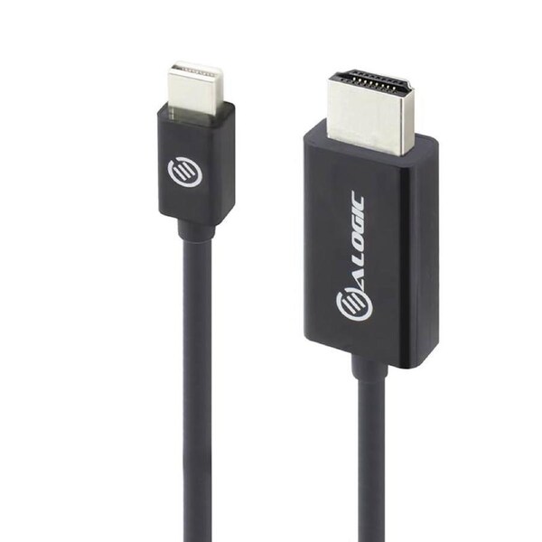 [ELMDPHD-01] Alogic 1m Mini DisplayPort to HDMI Cable Male to Male Elements Series