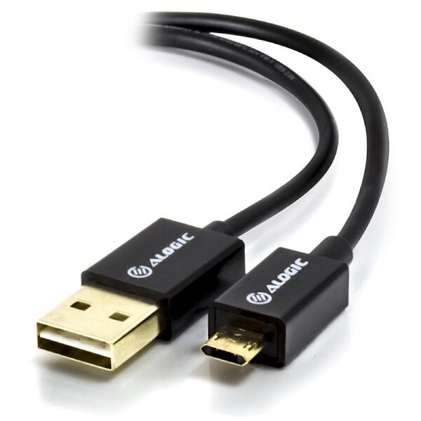 [U2MCAB-02RR] Alogic 2m Reversible USB to Reversible Micro USB Charge & Sync Cable