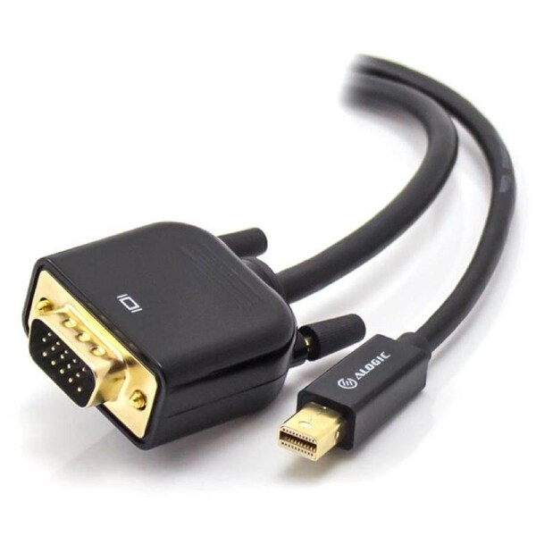 [MDP-VGA-03-MM] Alogic 3m Mini DisplayPort to VGA Cable Male to Male SmartConnect