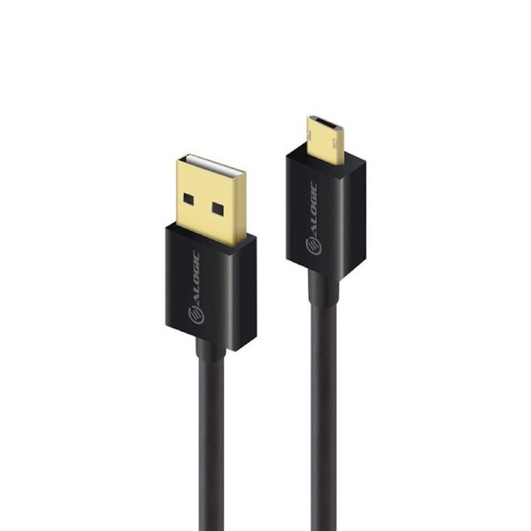 [U2MCAB-05EPR1] Alogic 5m Easy Plug Reversible USB2.0 Type A to Reversible Micro Type B Cable
