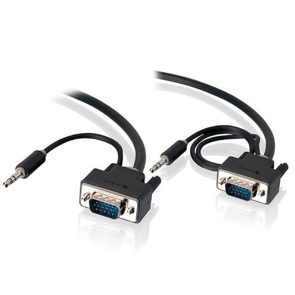 [VGA-MM-05-APS] Alogic 5m Slim flexible VGA Cable with 3.5mm Stereo Audio Cable